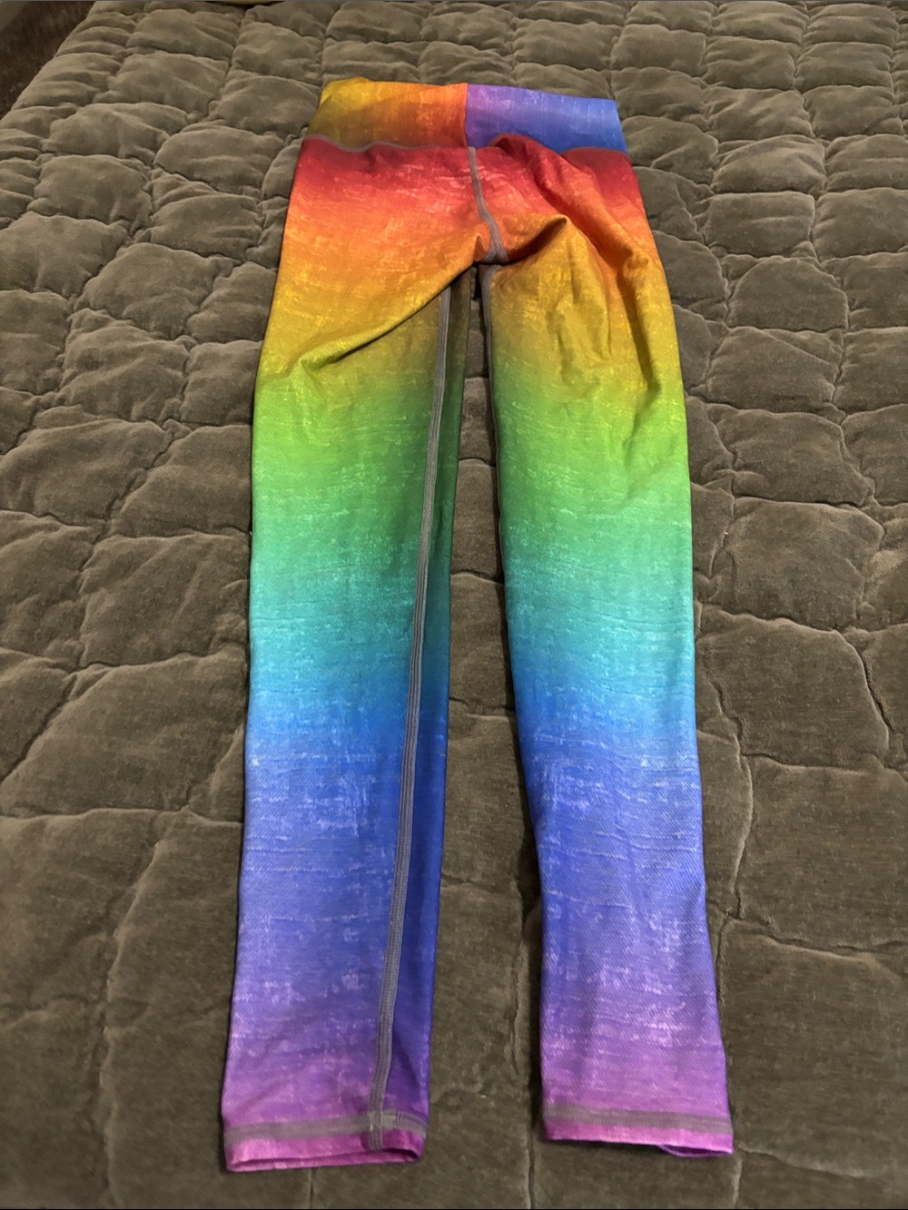 Niyama Sol leggings XS PLEASE VIEW RULER PICS FOR SIZE hot yoga Pilates rainbow - Picture 4 of 4